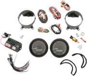 DAKOTA DIGITAL MVX-8200-KG-K MVX-8K Series Analog/Digital 2-Gauge Kit - Black