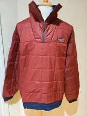 Patagonia Men's 3XL Box Quilted Pullover. Sequoia Red.