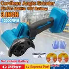 75mm 3 Inch Cordless Electric Compact Mini Angle Grinder For Makita 18V Battery