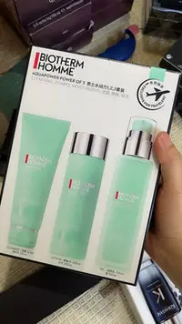 在飛比找Yahoo!奇摩拍賣優惠-新款增量BIOTHERM HOMME碧歐泉水動力男士三件套潔