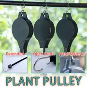 Pot Pull Down Holder Plant Hanging Hook Retractable Hanger Flower Basket Pulley