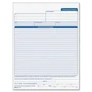 Cardinal Contractor's Invoice Book - 50 Sheet[s] - 3 Part - Carbonless - 11" X