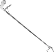 Stainless Steel Snake Catcher Tool Tongs Durable Folding Snake Trap Clip for Garden and Zoo Use Lightweight and Portable Snake Catching Clamp with Lock Mechanism