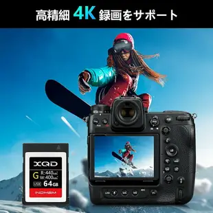 日本 INDMEM XQD 記憶卡 64G 相機 單眼 攝影 Nikon Sony Panasonic Z6 Z7 Z9【小福部屋】