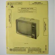 Zenith TV Chassis 16J27 16J27Q 16J27QS Model J2214F - SAMS Photofact ™ 1962