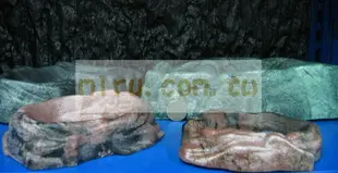 【西高地水族坊】ZOO MED(ZOOMED) 爬蟲專用、石製原始水盤(XL)