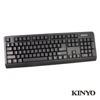 在飛比找蝦皮商城優惠-KINYO 有線鍵盤 辦公鍵盤 USB鍵盤 USB精緻大注音