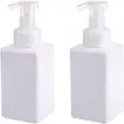 Foaming Soap Dispenser 450mlx2 (15oz) Refillable Pump Bottle Plastic