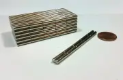 10 Neodymium Magnets 1/2" × 1/8" Super strong N52 Rare Earth
