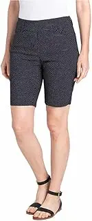[Hilary Radley] Womens Midweight Bermuda Pull-On Short