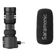Saramonic SmartMic+ Di Compact Directional Microphone with Lightning Plug for iOS Mobile Devices
