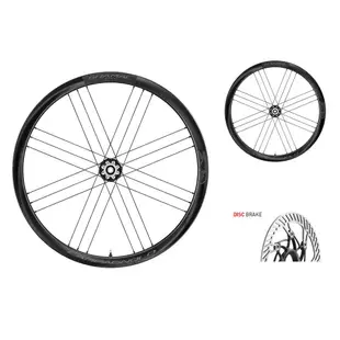 campagnolo Shamal Carbon DB 瞎貓 送胎 碳纖維碟煞輪組 -崇越單車休閒館