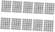Healeved 900pcs Eyelash Grafting Pads Foil Glue Platform for Eyelash Extensions Practical Beauty Tool for Professionals and Personal Use