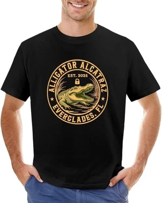 Alligator Alcatraz T-Shirt Funny Meme Alligator Alcatraz Shirt Funny T-Shirt V5