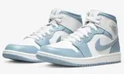 ✅ Nike Sz.11.5 Air Jordan 1 Mid University Blue UNC Women AJ1 BQ6472-141 MEN 10