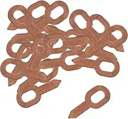 KiBcsLic 100-piece Puller Rings Checkered