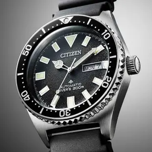 【CITIZEN 星辰】PROMASTER 200米潛水機械錶 腕錶 男錶 禮物 手錶(NY0120-01E)