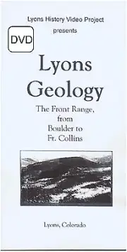 "GEOLOGY OF FRONT RANGE,Ft. Collins to LYONS Colorado" aerial vu/curator Geology