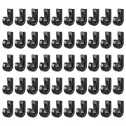 50Pcs Kayak Lashing Hook J Shape Tie Down Hook Bungee Cord Hook
