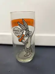 Bugs Bunny Vintage 1973 Looney Tunes Warner Brothers Pepsi Collector Glass EX+