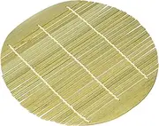 Maruka Kouyo T8141095 Bamboo Slats, Round, 7.7 inches (19.5 cm), Bamboo, Long Diameter 7.7 x Short Diameter 4.7 x Height 1.6 inches (19.5 x 12 x 4 cm), Commercial Use