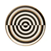 Jonathan Adler Op Art Round Serving Tray