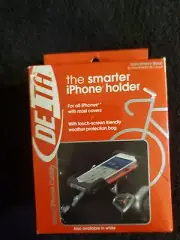 Delta Cycling Smart iPhone Caddy 3,4,4s,5,5s,&5c Max Dims:2.6"×5.5"×.5"