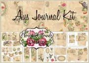 25 Page A4 Aus Australian Junk Journal Kit