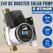 Kasa 24V DC Fully Automatic 3 Variable Speed Booster Pump Hot Water Circulation