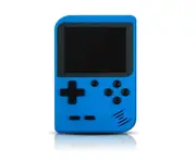3 inch Handheld Game Player Portable Retro Video Game Player Support TV Connection Two Players Blue