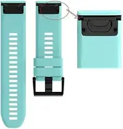[ISOUDE] Sport Silicone Watchband Strap For Garmin Fenix 6X 6 6S Pro 5X 5 5S Plus 3HR D2 Bravo 20 22 26mm EasyFit Quick Release Wirstband