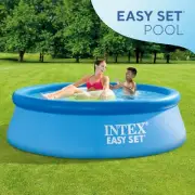 Intex 10-Feet x 30-Inch Easy Set Inflatable Above Ground Swimming Pool