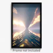 Pixel Art Poster - Dizzying Ark (8 Bit Psychedelic Trippy Video Game Print)