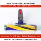Dyson V12 Detect Laser Slim Fluffy Cleaner Head 486047 compatible only with V12