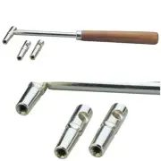 K&M 167 Piano Strings Tuning Hammer Wrench Set for Piano Tuning w/Three adapters
