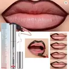 4PCS Waterproof Peel Off Lip Tint Tattoo Matte Lip Liner Long Lasting Gloss