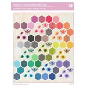 The Honeycomb Abstraction Quilt Pattern by Violet Craft Quilting Sewing Craft
