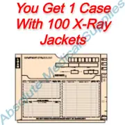 *100-Pack* International Filing Company Non-Color-Coded X-Ray Jackets XJ4040