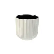 Linen House Vincent Stoneware Planter Plant Pot 14cm Home/Garden Decor Grey