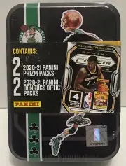 2020-21 Panini NBALAB Collector Jayson Tatum Tin +4 Sealed Packs 2 Optic/2 Prizm