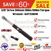 Force 3/8" Drive 360mm 10Nm-50Nm Torque Wrench - 6473360W