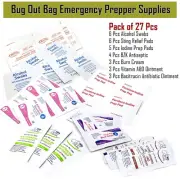 Lot of First Aid Packets Doomsday Prepper Bug Out Bags Survival Emergencies