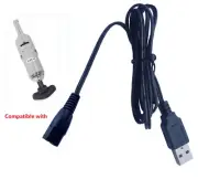 2-Prong USB Charging Cable Cord for Intex 28620 Rechargeable Handheld Vacuum