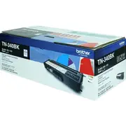 Brother TN340 Toner Ink Cartridge Black Genuine TN-340BK