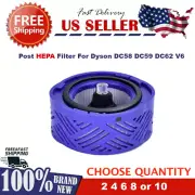 2 4 6 8 10 Replacement Post HEPA Filter For Dyson V6 DC58 DC59 DC61 Cordless Vac