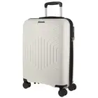 65cm Medium Hard-Shell Suitcase Travel Luggage Bag White Pierre Cardin