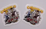 Beavis n ButtHead Cornholio-5pk-Vinyl Sticker-EZ peel-Music-Cartoon-Phone-Laptop