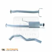 3.5" DPF Back Exhaust System for Mitsubishi Triton MQ/MR 2.4L Pipe only (for: Mitsubishi)