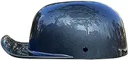 Baseball Style Cap Motorcycle Hel-Met Unisex-Adult - DOT Approved Vintage Skull Cap Half Hel-Met Cruiser Moped Chopper Scooter Hel-Met for Men and Women Adults