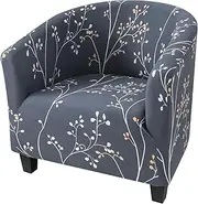 Club Chair Slipcover Tub Chair Cover Stretch Armchair Covers Sofa Cover Furniture Protector for Living Room (04)